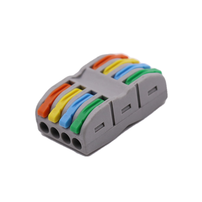 5 In 5 Out ရောင်စုံ Inline Electronic Fast Wire Connector