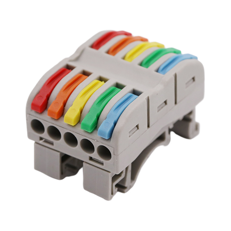 5 In 5 Out PC DIN Rail Terminal အမြန်ချိတ်ဆက်ကိရိယာ