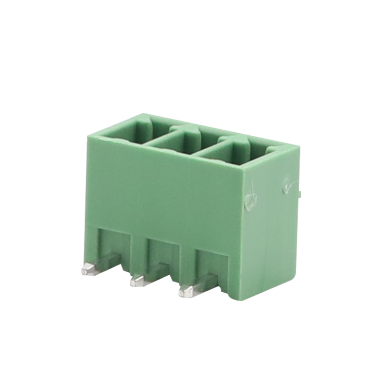 အမျိုးသမီး အစိမ်းရောင် 3.81MM PCB Terminal Block