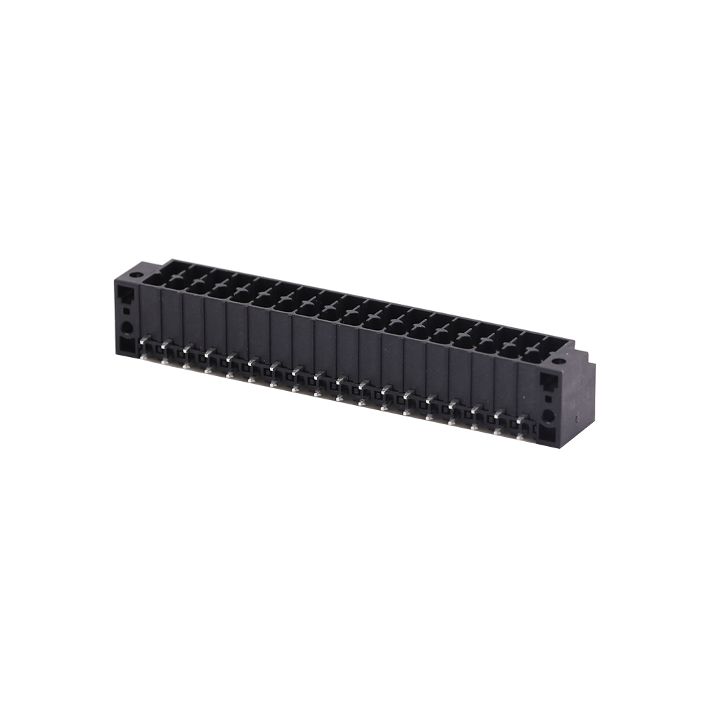 အမျိုးသမီး Screwless Pluggable Terminal Block 3.5MM