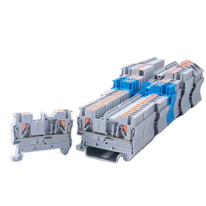 DIN Rail Terminal Block တွင် တွန်းပါ။